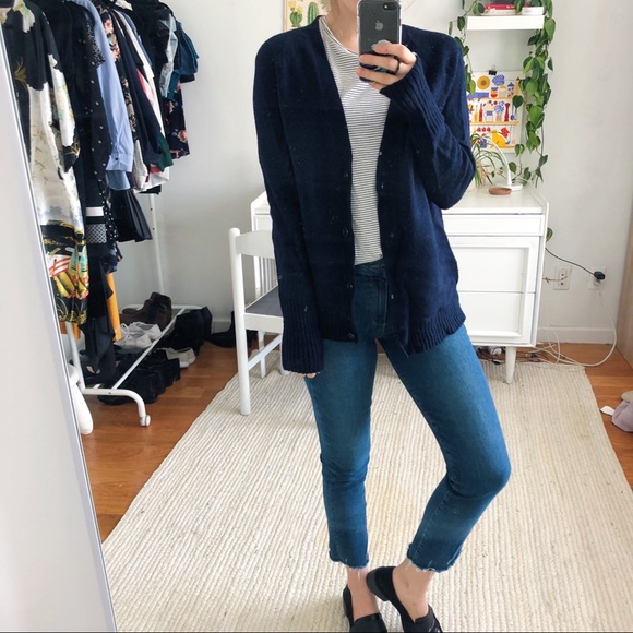 GAP Sweaters - GAP Navy Button Cardigan